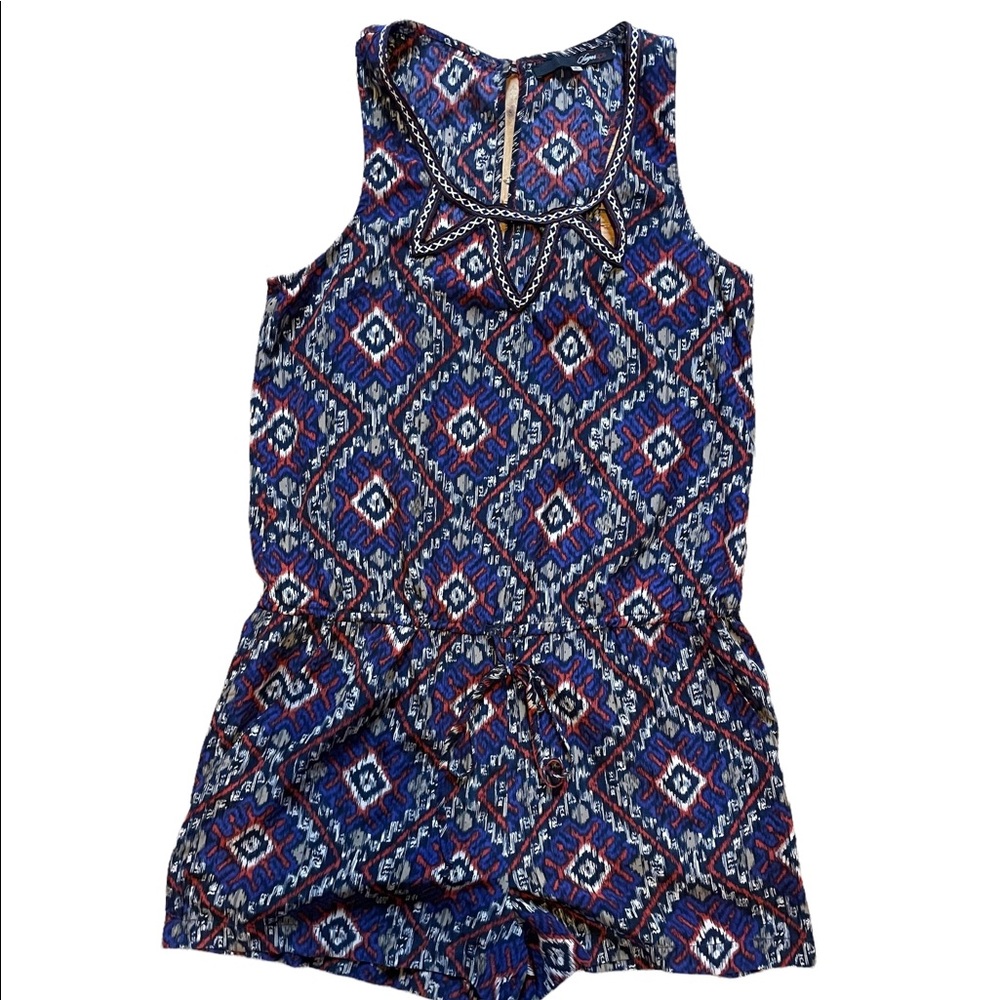 Sugarlips | Silky Satin Tribal Romper